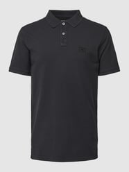 Poloshirt mit Label-Stitching von camel active Grau - 35
