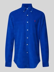 Custom Fit Freizeithemd mit Logo-Stitching von Polo Ralph Lauren Blau - 33