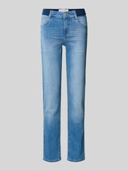Slim fit jeans met elastische band van Angels - 41
