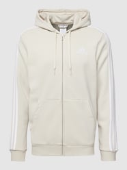 Sweatjacke mit Kontraststreifen von ADIDAS SPORTSWEAR Beige - 48