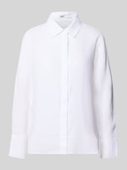 Regular Fit Leinenbluse mit verdeckter Knopfleiste von MANGO - 27