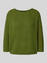 Gebreide pullover met ronde hals, model 'XENO' van Weekend Max Mara Groen - 40