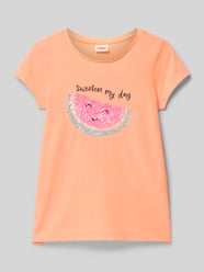 T-shirt o linii A z czystej bawełny od s.Oliver RED LABEL - 14