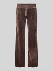 Sweatpants met elastische band, model 'Layla' van Juicy Couture - 29