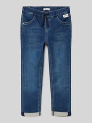 Straight Leg Jeans mit Label-Patch von Steiff - 1