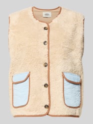 Weste in Teddy-Optik Modell 'Jace' von LOLLYS LAUNDRY - 8