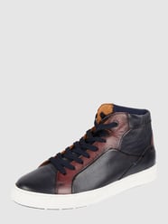 High top sneakers van leer, model 'Marshal' van Lloyd Blauw / turquoise - 31