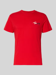t-shirt o kroju regular fit z czystej bawełny od Tommy Jeans - 15