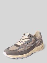 Sneaker aus Leder-Textil-Mix Modell 'De Rezer' von Floris van Bommel - 36