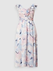 Maxi-jurk met bloemenmotief  van DKNY Rood - 24