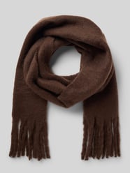 Sjaal met lange franjes, model 'NIKITA' van Pieces - 36