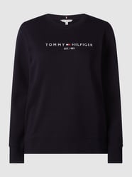 PLUS SIZE Sweatshirt aus Baumwolle  von Tommy Hilfiger Curve Blau - 40