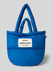 Handtasche mit Label-Detail und Steppnähten von MADS NØRGAARD - 38