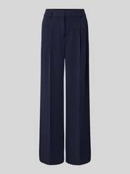 Flared pantalon met bandplooien van Christian Berg Woman Selection - 18