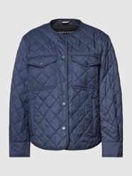 Steppjacke mit Label-Details Modell 'Omero' von Weekend Max Mara Blau - 15