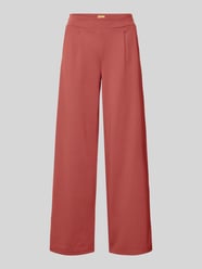 Wide fit stoffen broek met viscose Model 'Kate' van ICHI - 17