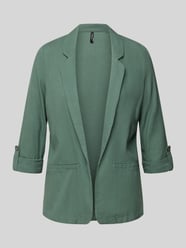 Loose fit korte blazer van mix van viscose en linnen model 'JESMILO' van VERO MODA - 28