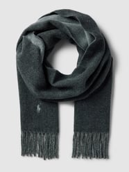 Schal Label-Stitching von Polo Ralph Lauren Grau - 22