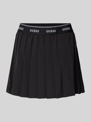 Spódnica plisowana z elastycznym pasem model 'SELENE' od GUESS Activewear - 29