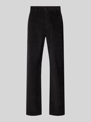 Straight fit corduroy broek met steekzakken van Calvin Klein Jeans - 4