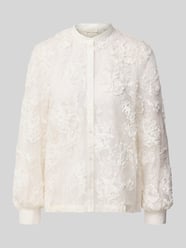 Regular Fit Bluse aus Spitze von Milano Italy - 11