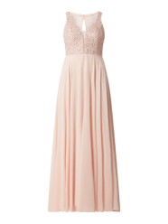 Abendkleid aus Spitze und Chiffon von V.M. Rosa - 43