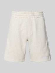Regular fit korte broek met Gestikt logo van PEGADOR - 42
