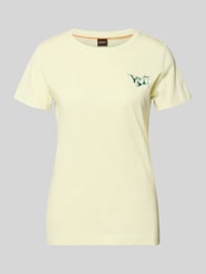 T-shirt z czystej bawełny w kroju regular fit model 'C-Elove_4' od BOSS Orange - 4