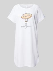Nachthemd mit Motiv- und Statement-Print Modell 'Sommerliebe' von LOUIS & LOUISA - 17