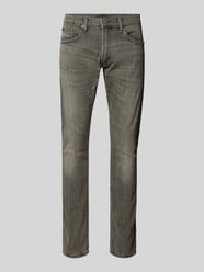 Slim fit jeans in 5-pocketmodel, model 'SULLIVAN' van Polo Ralph Lauren Grijs / zwart - 16