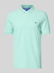 koszulka polo o kroju regular fit z wyhaftowanym logo od Fynch-Hatton - 9