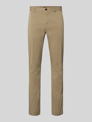 Slim Fit Chino aus Baumwoll-Mix von BOSS Orange Beige - 25
