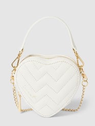 Torba na ramię ze skóry model ‘Mini Heart Bag Coconut'’ od Weat Biały - 22