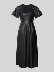 Midikleid in Leder-Optik von Zero - 42