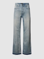 Relaxed Fit Jeans mit Knopf- und Reißverschluss von EIGHTYFIVE Blau - 26