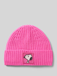 Beanie met brede omslag van Codello Fuchsia - 6