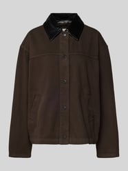 Koszulowa kurtka z zapięciem na guziki od Gina Tricot - 39
