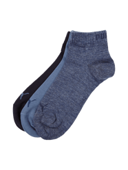 Socken mit Label-Details im 3er-Pack von Puma Grau - 35