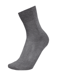 Business-Socken mit Splitting-Sohle Modell Tiago von Falke Grau - 41