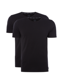 T-shirts met ronde hals - set 2 stuks van Calvin Klein Underwear Grijs / zwart - 1