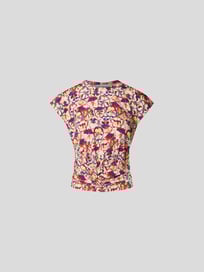 T-Shirt mit floralem Muster von Paco Rabanne Rosa - 22