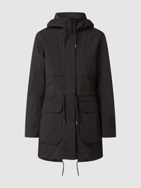 Parka met capuchon, model 'Boyne' van Helly Hansen Grijs / zwart - 10