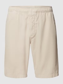 Korte broek met logostitching van Tommy Hilfiger Wit - 37