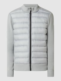 Jacke mit wattierter Kontrastvorderseite von North Sails Grau / Schwarz - 15