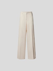 Hose mit Bügelfalten von MSGM Weiß - 12