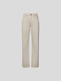 Jeans mit Kontrastnähten von Jacquemus Weiß - 28