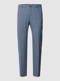 Hose mit Allover-Muster Model 'LIAM' von Selected Homme Blau / Türkis - 15