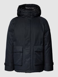 Parka mit Label-Applikation von Marc O'Polo Blau / Türkis - 30