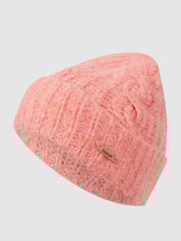 Muts van alpacamix, model 'Rubyfrost' van Barts Roze - 11