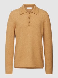 Strickpullover mit Umlegekragen Modell 'Taylen' von Tiger Of Sweden Weiß - 24